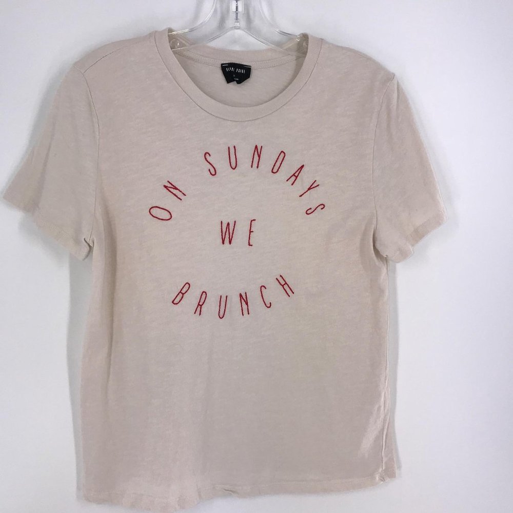 ON SUNDAYS‎ WE BRUNCH SHORT SLEEVE TSHIRT